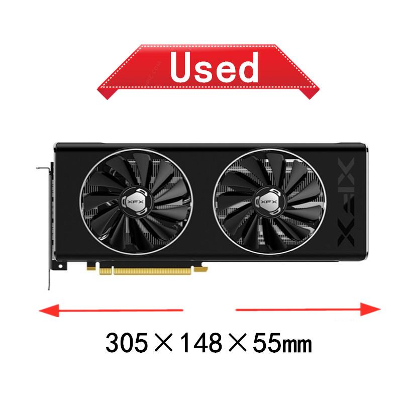 XFX-tarjeta gráfica de oficina - Rx 5700 Xt 8Gb Video Card reseña y precio