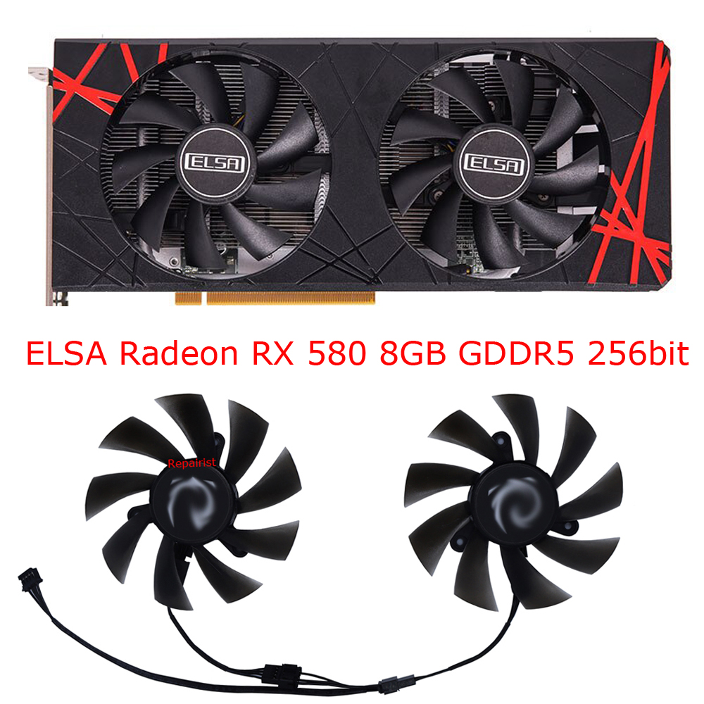 Ventilador de tarjeta de vídeo - Rx 580 8Gb 2048Sp Gpu reseña y precio